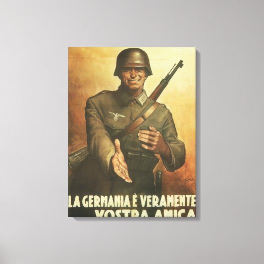 Deutschland Propaganda Poster Leinwanddruck (Vorderseite)