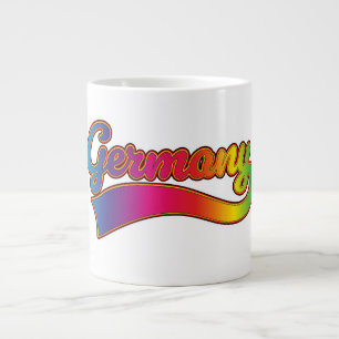 Deutschland Rainbow-Logo Jumbo-Tasse
