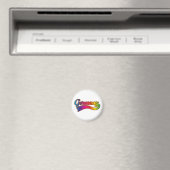 Deutschland Rainbow-Logo Magnet (In Situ (Geschirrspüler))