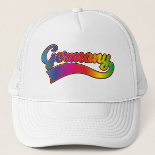 Deutschland Rainbow-Logo Truckerkappe