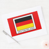Deutschland Rechteckiger Aufkleber (Umschlag)