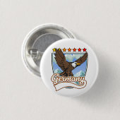 Deutschland Reise-Patch Button (Vorne & Hinten)