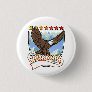 Deutschland Reise-Patch Button