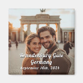 Deutschland Reisen Custom Foto Souvenir Magnet (Vorne)