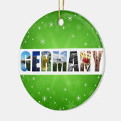 Deutschland Reisen Fotos Weihnachten Keramik Ornament (Links)