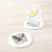 Deutschland Reisepflaster Getränkeuntersetzer (Seite)