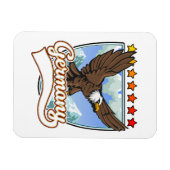 Deutschland Reisepflaster Magnet (Horizontal)