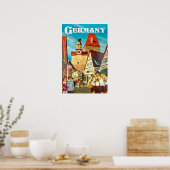Deutschland Reiseplakat Poster (Küche)