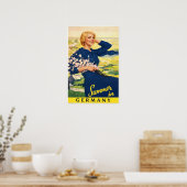 Deutschland Reiseplakat Poster (Küche)