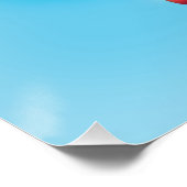 Deutschland Reiseplakat. Poster (Ecke)