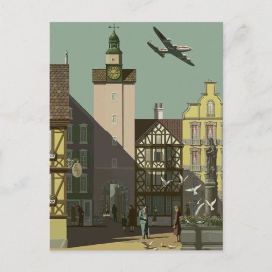 Deutschland Reisepostkarte Postkarte (Vorderseite)