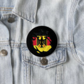 Deutschland Rippfahne Button (Beispiel)