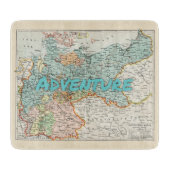 Deutschland Roadmap Adventure Schneidebrett (Vorderseite)