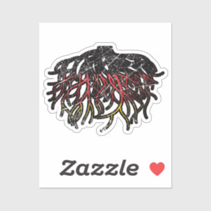 Deutschland Roots Heritage Prix Aufkleber