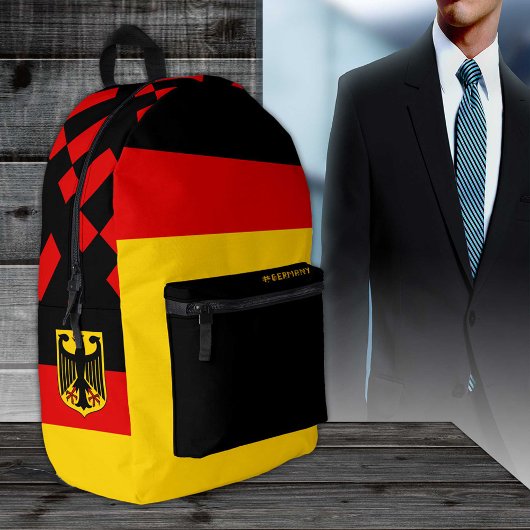 Deutschland-Rucksack, patriotische, deutsche Flagg Bedruckter Rucksack