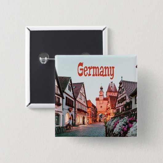 Deutschland Ruhenhäuser Button (Vorne & Hinten)