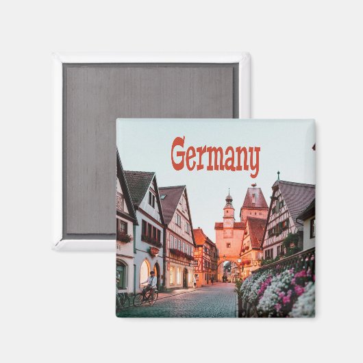 Deutschland Ruhenhäuser Magnet (Vorderseite/Rückseite)