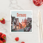 Deutschland Ruhenhäuser Serviette (Beispiel)