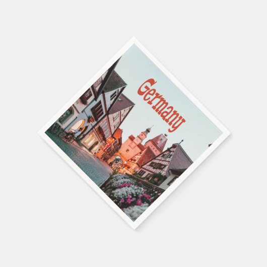 Deutschland Ruhenhäuser Serviette (Ecke)