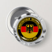 Deutschland Runde Emblem Button (Vorne & Hinten)