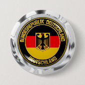 Deutschland Runde Emblem Button (Vorderseite)