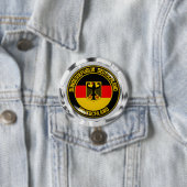 Deutschland Runde Emblem Button (Beispiel)