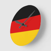 Deutschland Runde Wanduhr (Winkel)