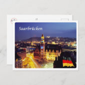 Deutschland - Saarbrucken - Postkarte (Vorne/Hinten)