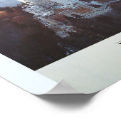 Deutschland Schloss im Gebirge Poster (Ecke)