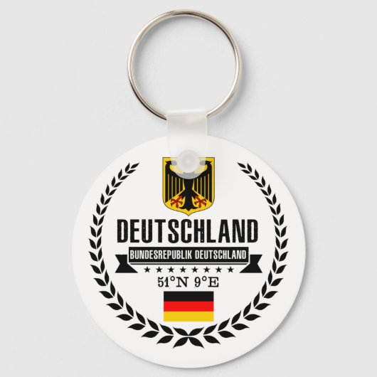 Deutschland Schlüsselanhänger (Vorderseite)