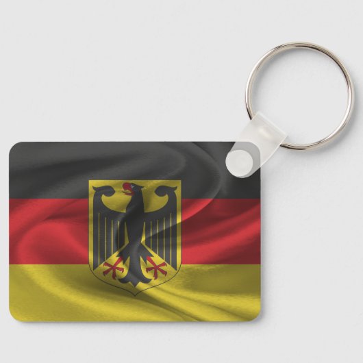 Deutschland Schlüsselanhänger der Flagge (Vorderseite)