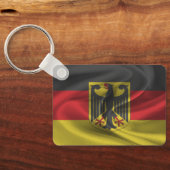 Deutschland Schlüsselanhänger der Flagge (Rückseite)