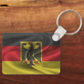 Deutschland Schlüsselanhänger der Flagge (Vorderseite)