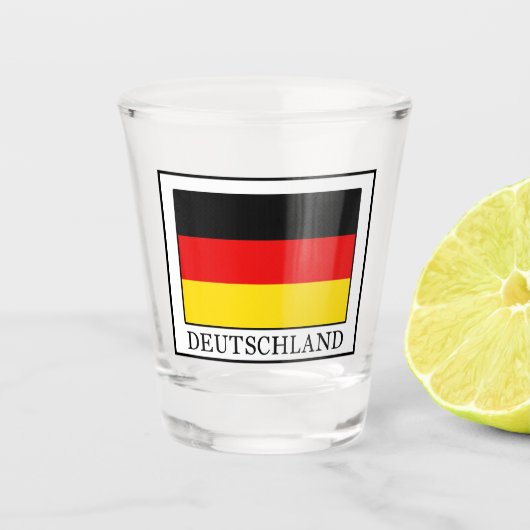 Deutschland Schnapsglas (Vorderseite)