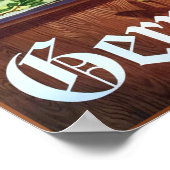 Deutschland, Schwarzwälder Reiseplakat Poster (Ecke)