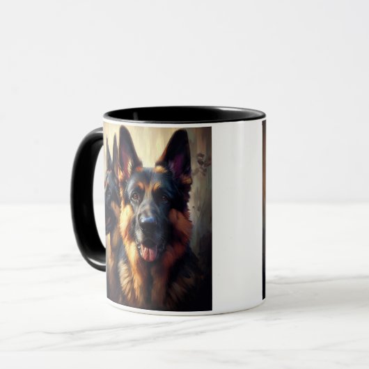 DEUTSCHLAND SHEPHERD -204- TASSE (Vorderseite Links)