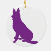 DEUTSCHLAND SHEPHERD #40 KERAMIK ORNAMENT (Hinten)