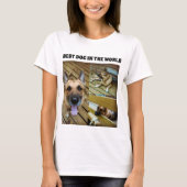 DEUTSCHLAND SHEPHERHERD BEST DOG T T-Shirt (Vorderseite)