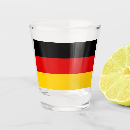 DEUTSCHLAND SHOT GLASS  SCHNAPSGLAS (Vorderseite)