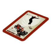 Deutschland - Skier Jumping Magnet (Linke Seite)