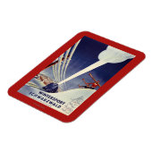 Deutschland - Skifahren im Schwarzwald Magnet (Linke Seite)