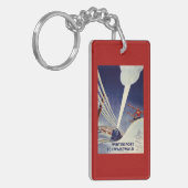 Deutschland - Skifahren im Schwarzwald Schlüsselanhänger (Vorderseite links)