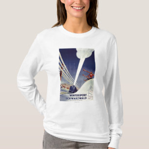 Deutschland - Skifahren im Schwarzwald T-Shirt