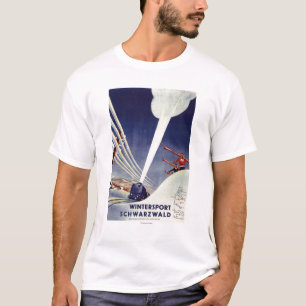 Deutschland - Skifahren im Schwarzwald T-Shirt