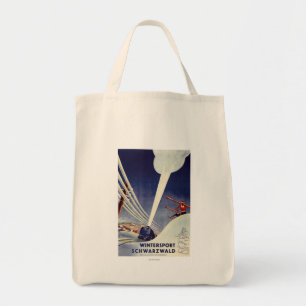 Deutschland - Skifahren im Schwarzwald Tragetasche