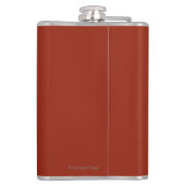 Deutschland - Skifahrer-Springen Flachmann (Rückseite)