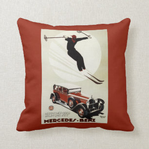 Deutschland - Skifahrer-Springen Kissen
