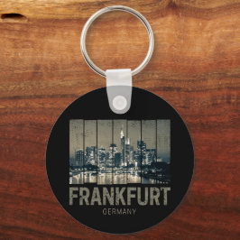 Deutschland Skyline Retro Vintag Souvenir Schlüsselanhänger