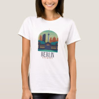 Deutschland Skyline Women T Shirt