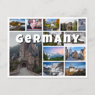 Deutschland Souvenir Foto Collage Postkarte